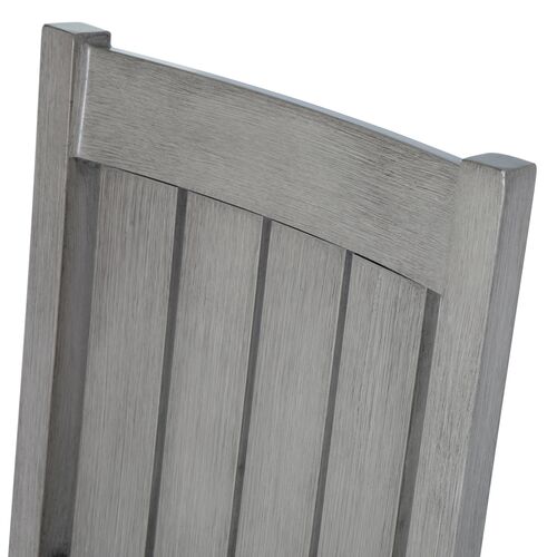 Club Croquet Outdoor Aluminum Side Chair with Cushion, Slate Grey 12 Club Croquet Outdoor Aluminum Side Chair with Cushion, Slate Grey