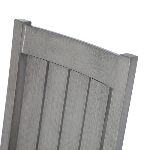 Club Croquet Outdoor Aluminum Side Chair with Cushion, Slate Grey 14 Club Croquet Outdoor Aluminum Side Chair with Cushion, Slate Grey