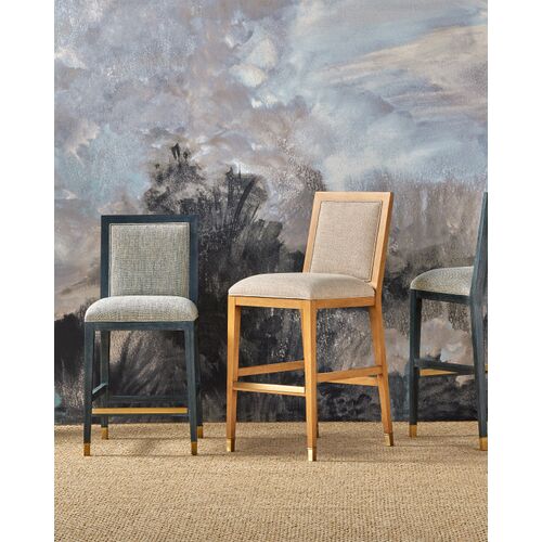 Santos Performance Fabric Rattan Bar Stool 10 Santos Performance Fabric Rattan Bar Stool