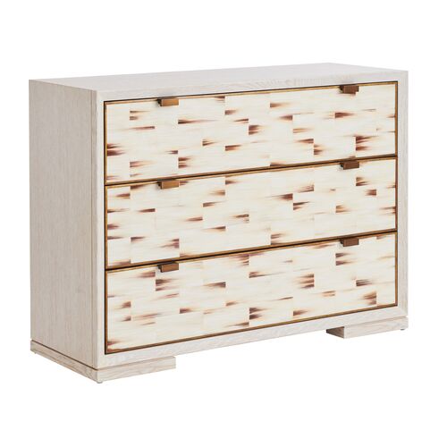 Carmel Dry Creek Hall Chest, Winter-White