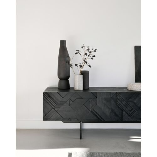 Graphic TV Cupboard, Black 11 Graphic TV Cupboard, Black