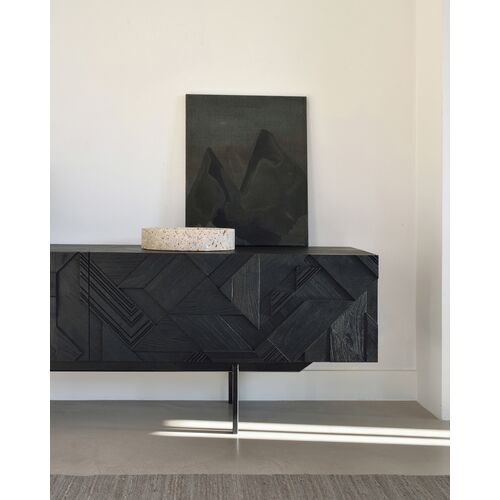 Graphic TV Cupboard, Black 12 Graphic TV Cupboard, Black