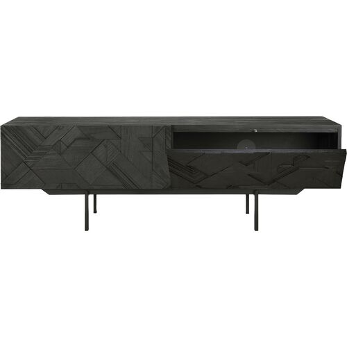 Graphic TV Cupboard, Black 3 Graphic TV Cupboard, Black