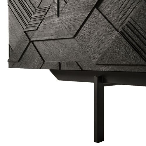 Graphic TV Cupboard, Black 9 Graphic TV Cupboard, Black