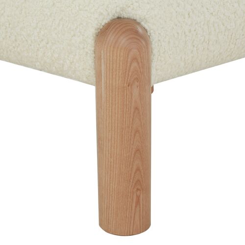 Joviana Faux Lambs Wool Accent Chair 4 Joviana Faux Lambs Wool Accent Chair