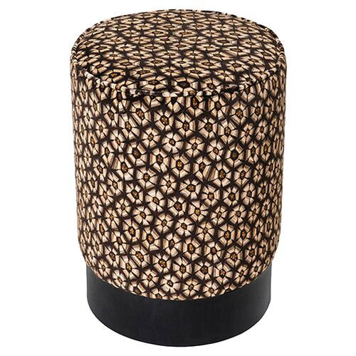 Thanda Tortoise Velvet Pouf 3 Thanda Tortoise Velvet Pouf
