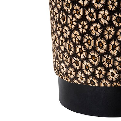 Thanda Tortoise Velvet Pouf 4 Thanda Tortoise Velvet Pouf