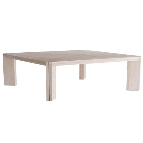 Vancouver Square Oak Cocktail Table, Smoke Gray 1 Vancouver Square Oak Cocktail Table, Smoke Gray