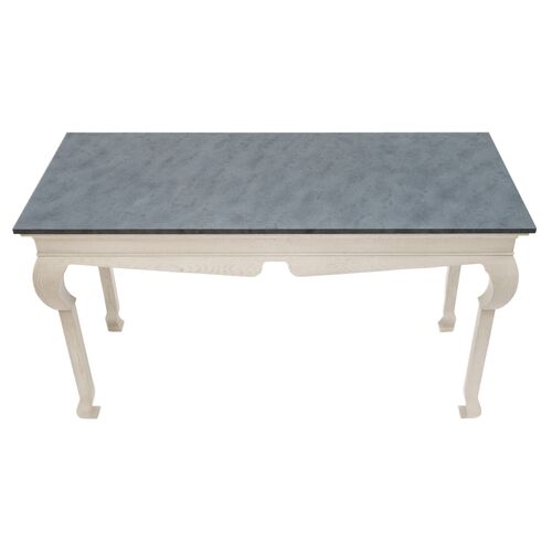 Ambrose Console Table, Cream/Grey 2 Ambrose Console Table, Cream/Grey