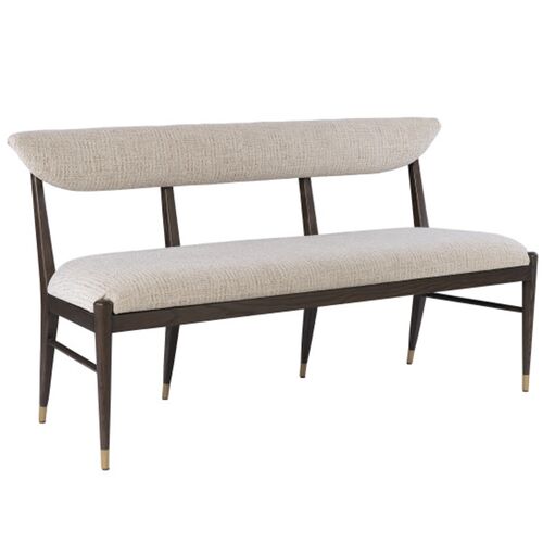 Arlan Performance Fabric Coffee Bench, Busio Desert 1 Arlan Performance Fabric Coffee Bench, Busio Desert