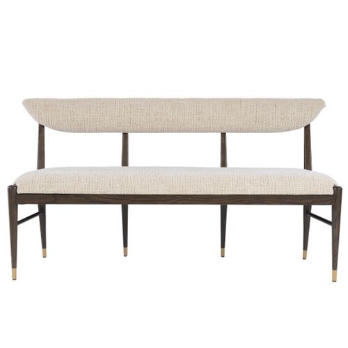 Arlan Performance Fabric Coffee Bench, Busio Desert 4 Arlan Performance Fabric Coffee Bench, Busio Desert