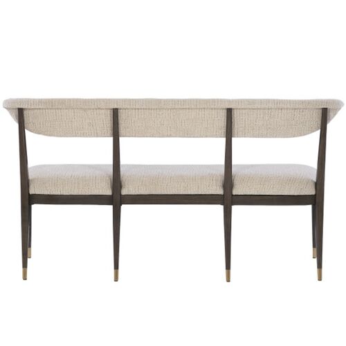 Arlan Performance Fabric Coffee Bench, Busio Desert 7 Arlan Performance Fabric Coffee Bench, Busio Desert
