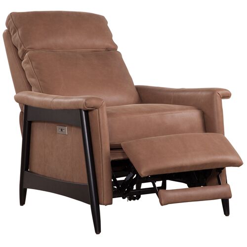 Langley Leather Power Recliner, Notting Hill Cider 3 Langley Leather Power Recliner, Notting Hill Cider