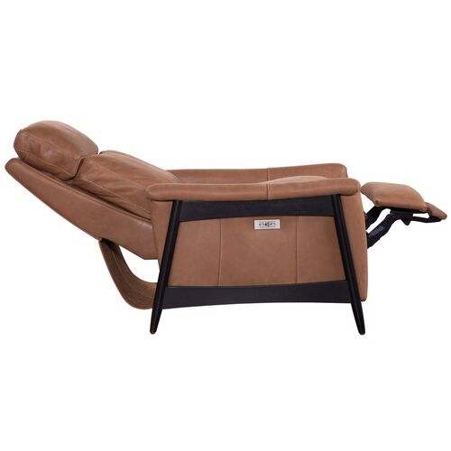 Langley Leather Power Recliner, Notting Hill Cider 6 Langley Leather Power Recliner, Notting Hill Cider