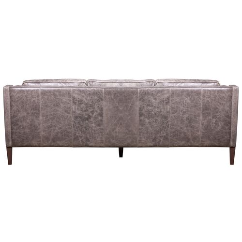 Sedgwick Leather Sofa, Venerando Smoke 4 Sedgwick Leather Sofa, Venerando Smoke