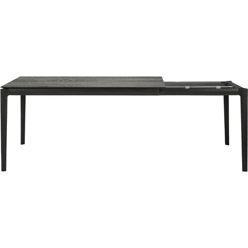 Bok Extendable Dining Table, Black 4 Bok Extendable Dining Table, Black