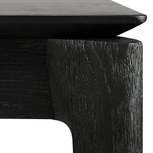 Bok Extendable Dining Table, Black 6 Bok Extendable Dining Table, Black