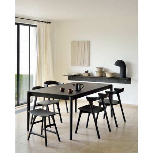 Bok Extendable Dining Table, Black 7 Bok Extendable Dining Table, Black
