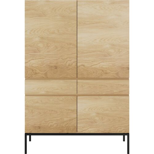 Ligna 4-Door Cupboard, Oak 1 Ligna 4-Door Cupboard, Oak