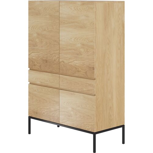 Ligna 4-Door Cupboard, Oak 2 Ligna 4-Door Cupboard, Oak