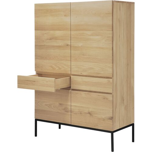 Ligna 4-Door Cupboard, Oak 5 Ligna 4-Door Cupboard, Oak
