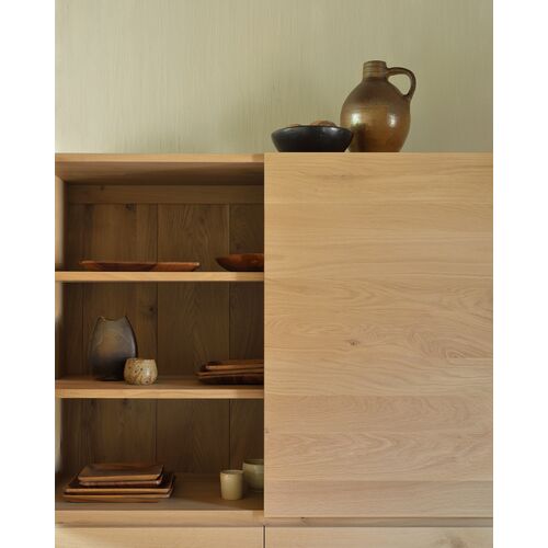 Ligna 4-Door Cupboard, Oak 7 Ligna 4-Door Cupboard, Oak