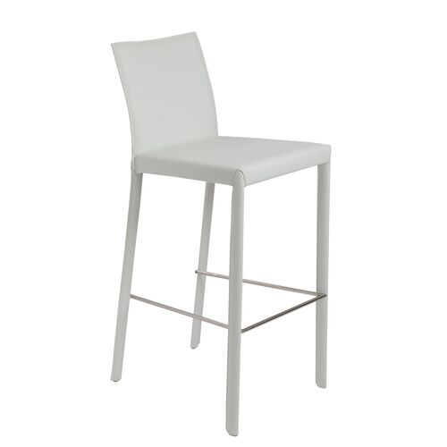 S/2 Callen Barstools, White 2 S/2 Callen Barstools, White
