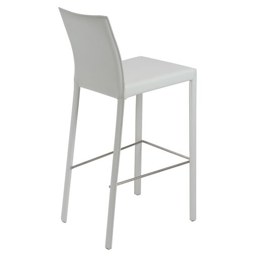 S/2 Callen Barstools, White 5 S/2 Callen Barstools, White