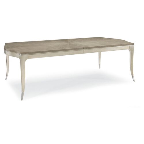 Nadette Dining Table, Taupe 1 Nadette Dining Table, Taupe