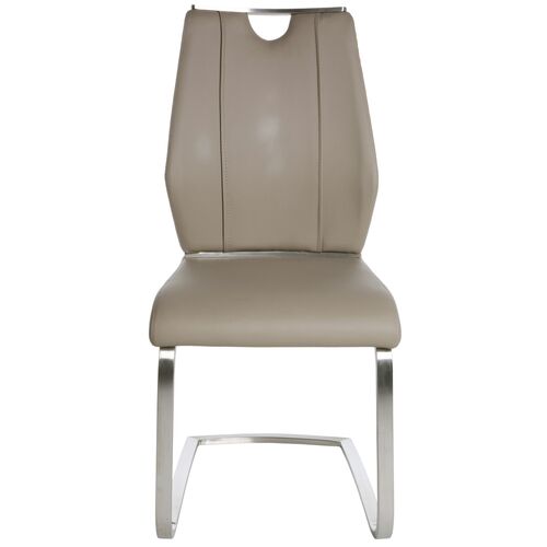 S/2 Serenade Side Chairs, Leatherette 4 S/2 Serenade Side Chairs, Leatherette