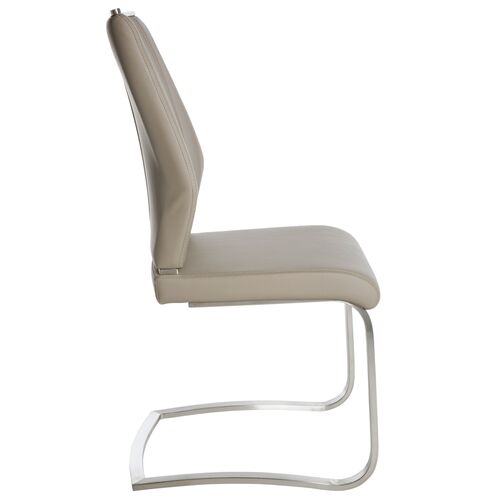S/2 Serenade Side Chairs, Leatherette 5 S/2 Serenade Side Chairs, Leatherette