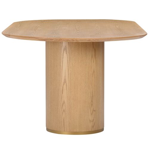 Delilah Oval Dining Table, Natural Ash 4 Delilah Oval Dining Table, Natural Ash