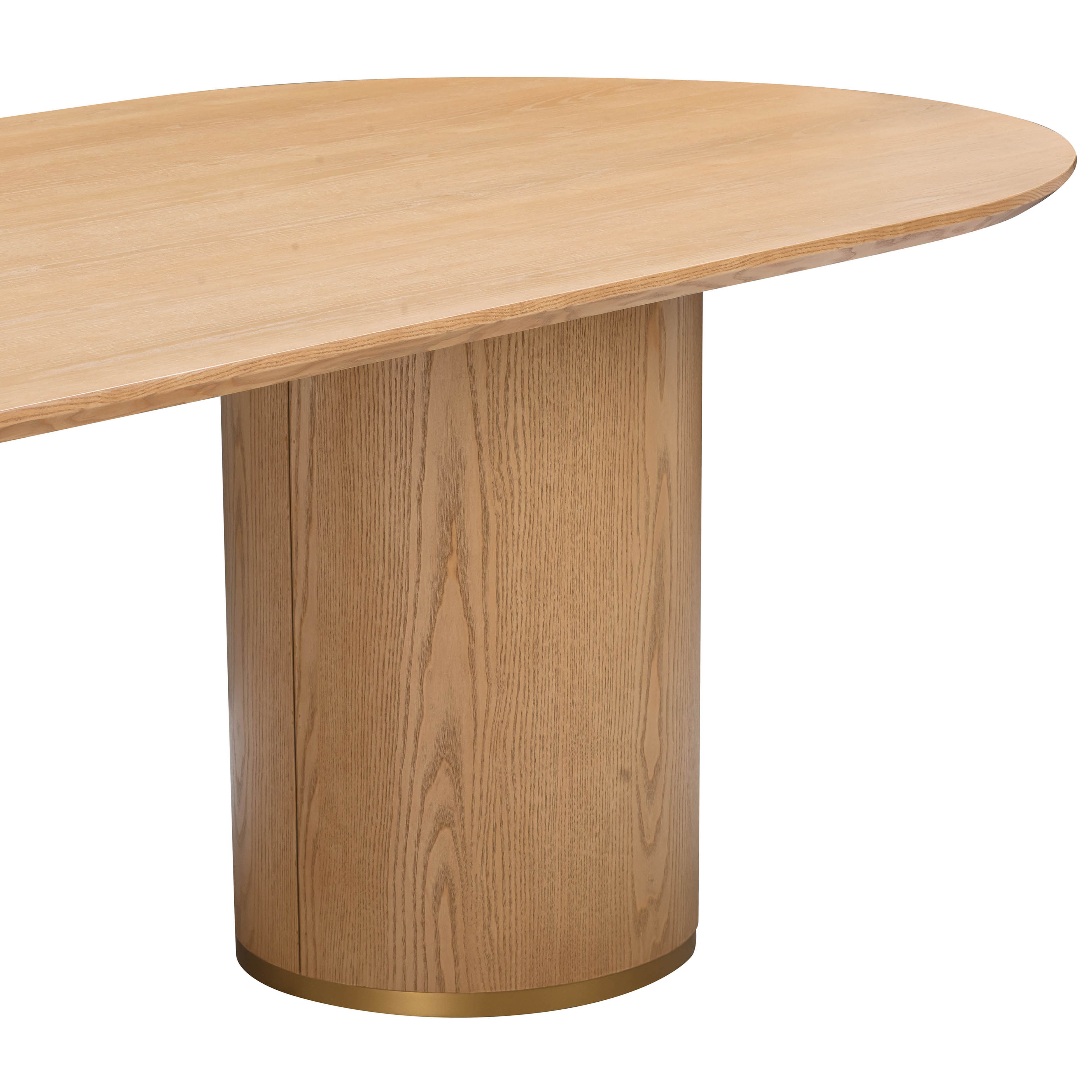 Delilah Oval Dining Table, Natural Ash 7 Delilah Oval Dining Table, Natural Ash