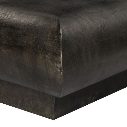 Xander Outdoor Coffee Table, Distressed Bronze 7 Xander Outdoor Coffee Table, Distressed Bronze