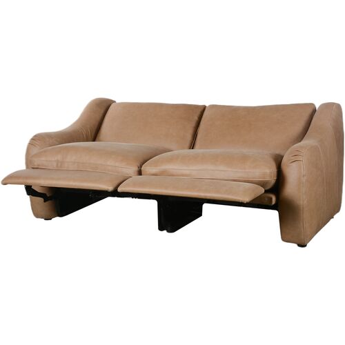 Santino Leather Power Recliner 2-Piece Sectional Sofa, Palermo Drift 3 Santino Leather Power Recliner 2-Piece Sectional Sofa, Palermo Drift