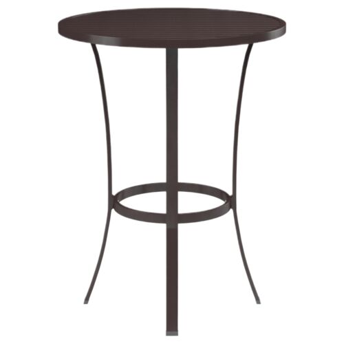 Ventura Outdoor Aluminum Round Pub Table, Espresso 1 Ventura Outdoor Aluminum Round Pub Table, Espresso