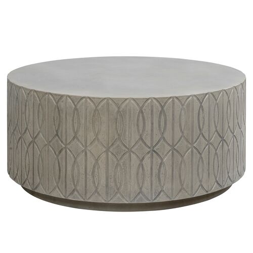Elouise Indoor/Outdoor Coffee Table, Gray 1 Elouise Indoor/Outdoor Coffee Table, Gray