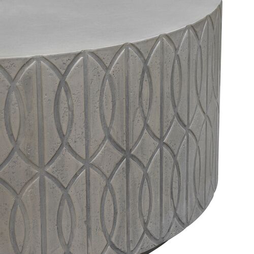 Elouise Indoor/Outdoor Coffee Table, Gray 2 Elouise Indoor/Outdoor Coffee Table, Gray