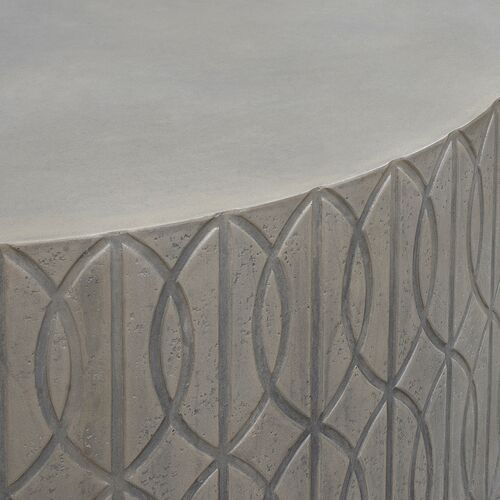 Elouise Indoor/Outdoor Coffee Table, Gray 3 Elouise Indoor/Outdoor Coffee Table, Gray