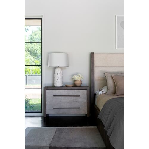 Bowen 2-Drawer Nightstand, Weathered Oak 5 Bowen 2-Drawer Nightstand, Weathered Oak