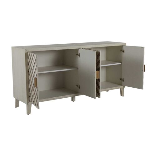 Molena Cabinet, Sesame White/Antique Grey 3 Molena Cabinet, Sesame White/Antique Grey