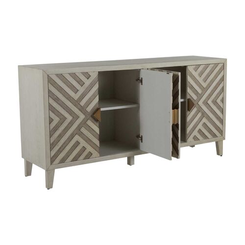 Molena Cabinet, Sesame White/Antique Grey 4 Molena Cabinet, Sesame White/Antique Grey