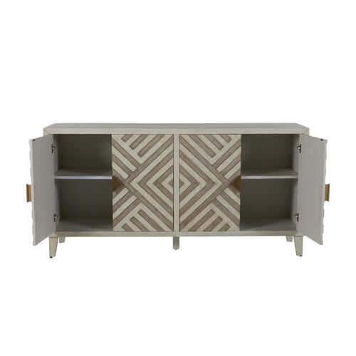 Molena Cabinet, Sesame White/Antique Grey 5 Molena Cabinet, Sesame White/Antique Grey