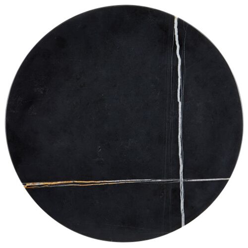 Prado Marble Drinks Table, Black 3 Prado Marble Drinks Table, Black