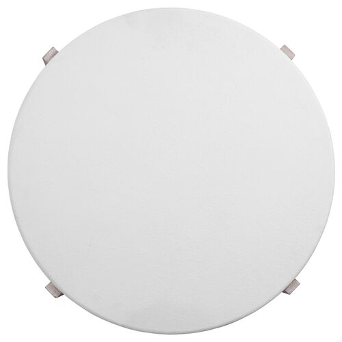 Jonathan Round Cocktail Table, White Wash 3 Jonathan Round Cocktail Table, White Wash