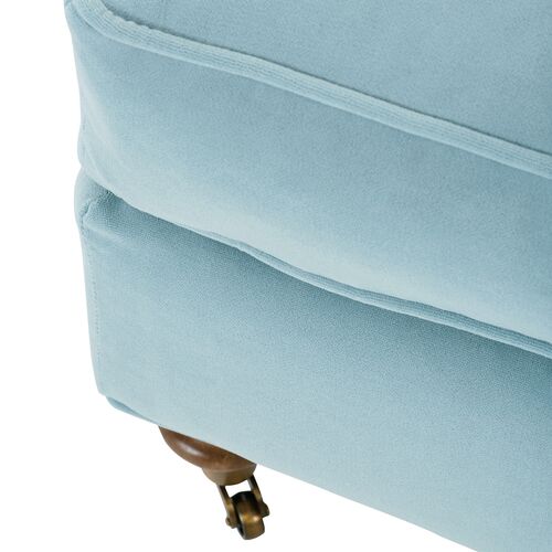 Brooke Velvet Ottoman 4 Brooke Velvet Ottoman