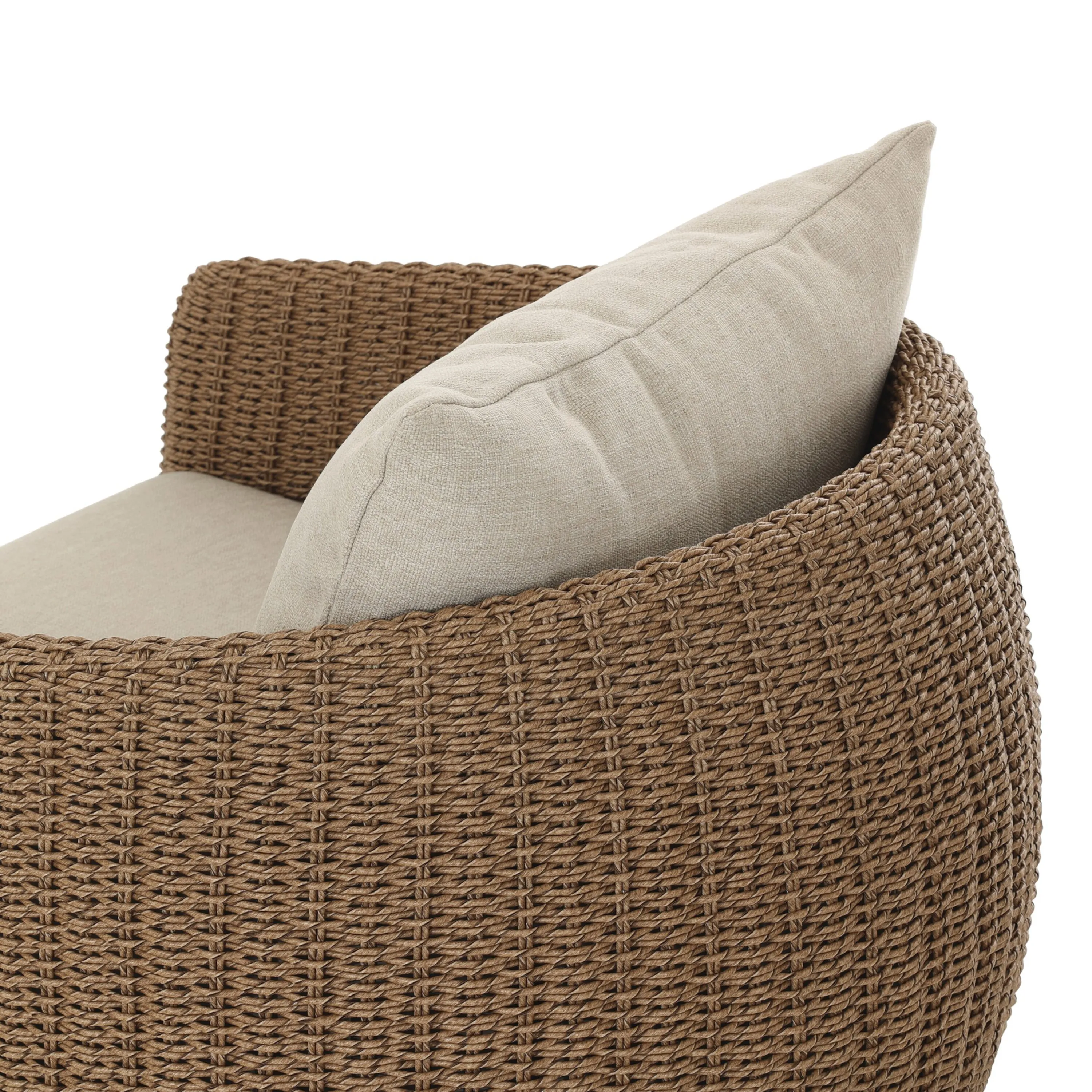 Lana Outdoor Hyacinth Swivel Chair 2 Lana Outdoor Hyacinth Swivel Chair