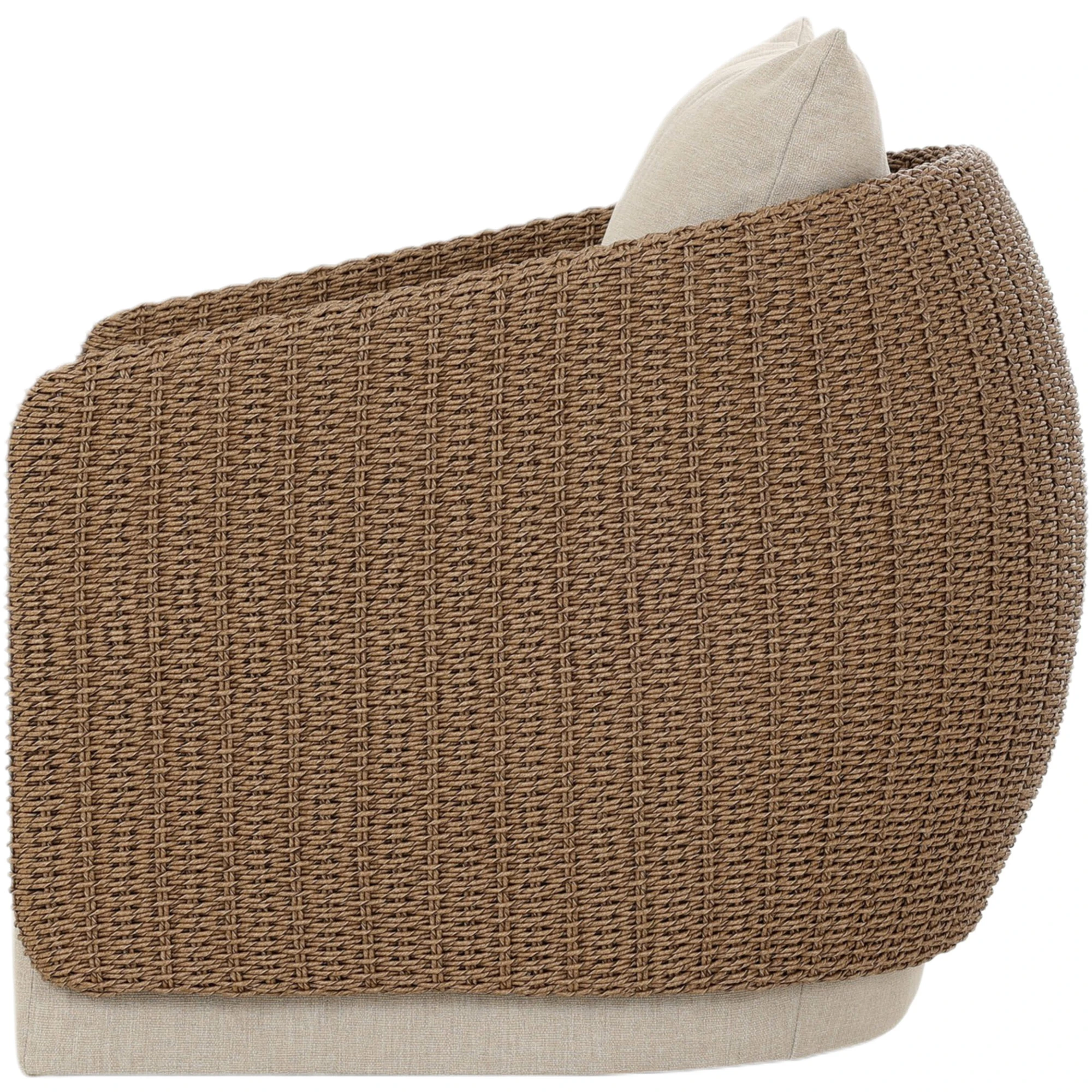 Lana Outdoor Hyacinth Swivel Chair 4 Lana Outdoor Hyacinth Swivel Chair