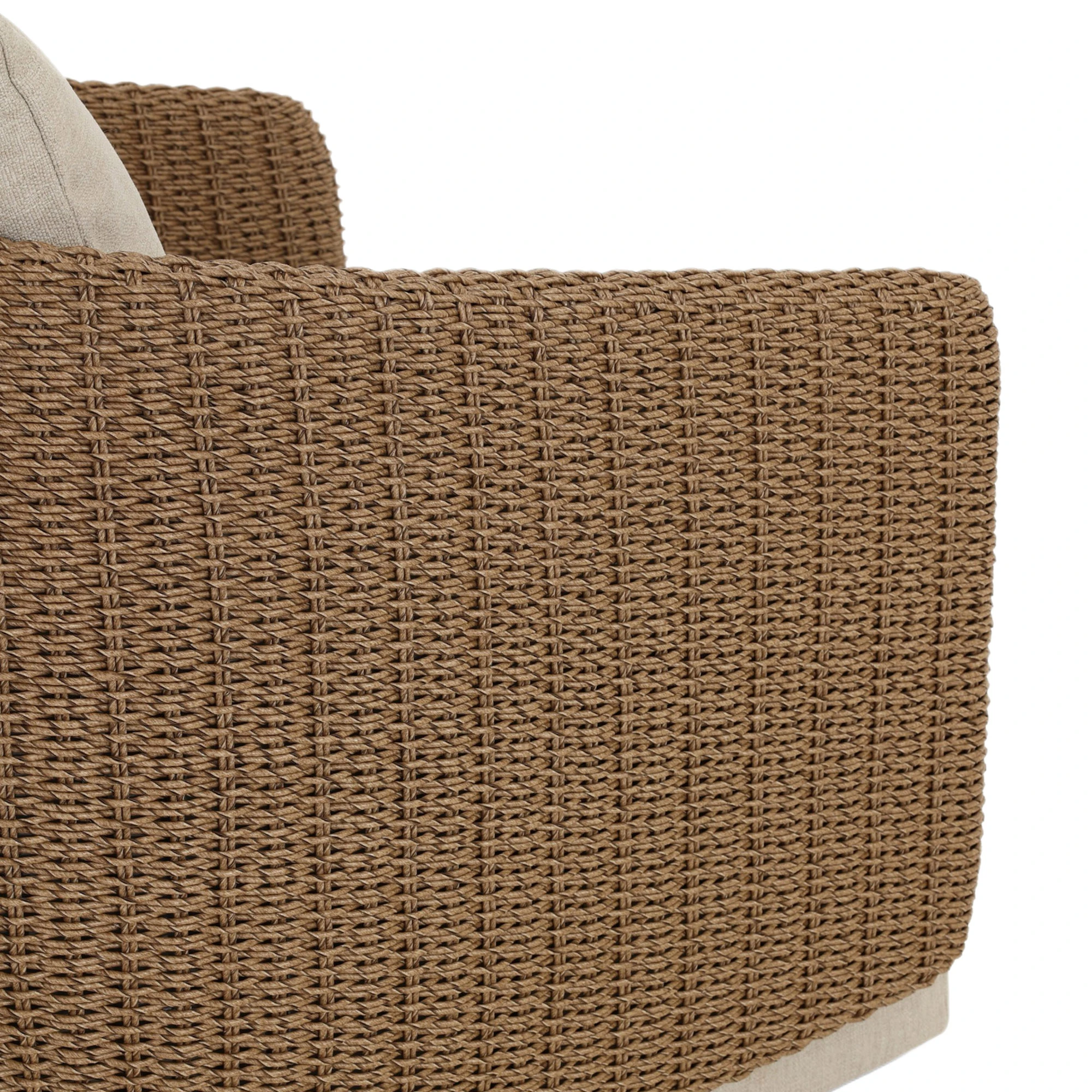 Lana Outdoor Hyacinth Swivel Chair 8 Lana Outdoor Hyacinth Swivel Chair