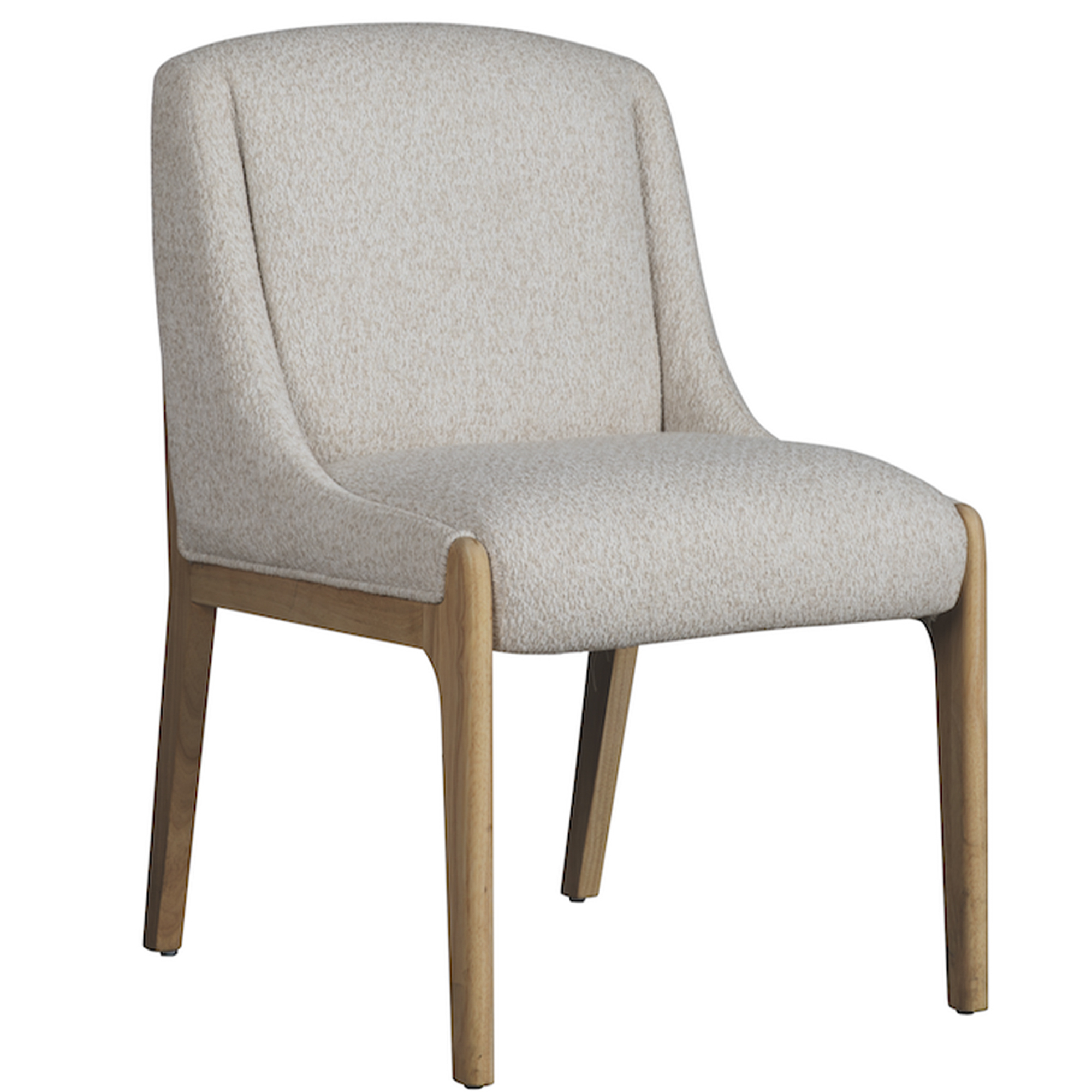 Positano Upholstered Linen Dining Chair, Pebble 1 Positano Upholstered Linen Dining Chair, Pebble